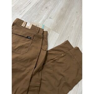PrAna Stretch Zion II Slim Pants Men's 40/34 Sepia..